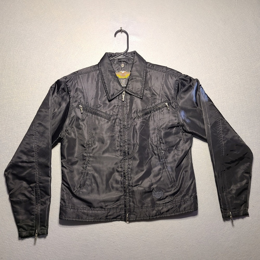 Harley Davidson Motorcycle Riding Jacket, Women's Medium, Embroidered Legendary